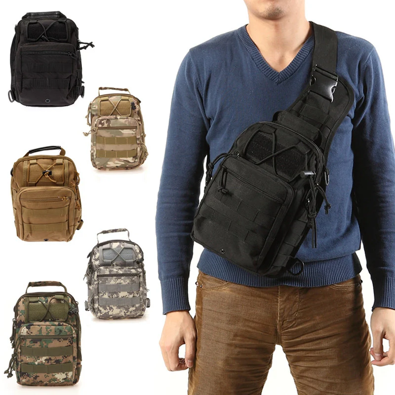 Tactical Shoulder Pack Green - CadetAccessories