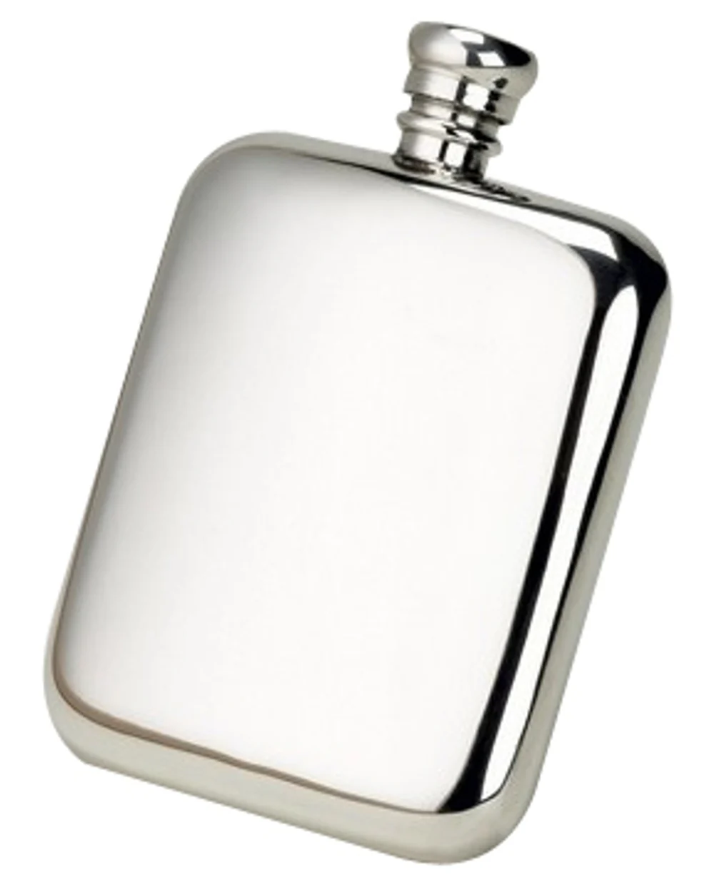 Bisley 6oz Kidney Pewter Flask in Presentation Box - CadetAccessories