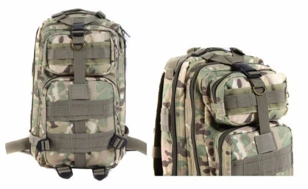Tactical Pack Grey Camo - CadetAccessories