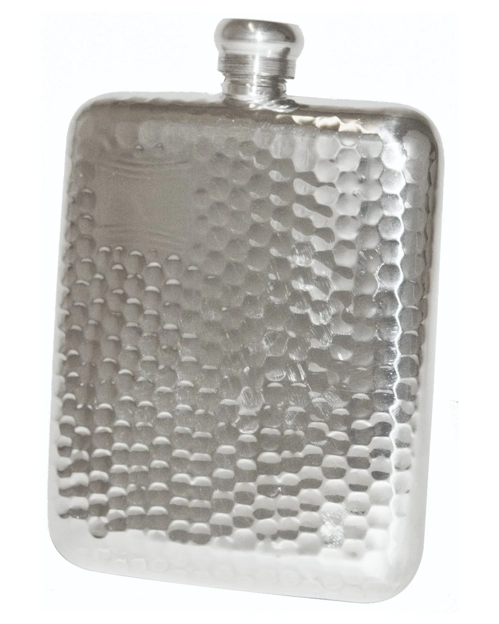 Bisley 6oz Hammered Pewter Flask - CadetAccessories